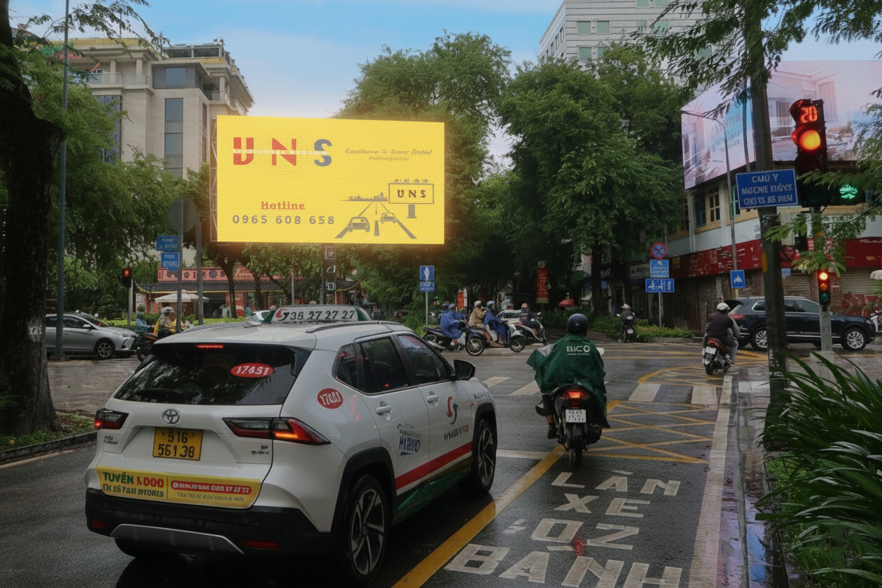 LED góc đường Lý Tự Trọng - Pasteur